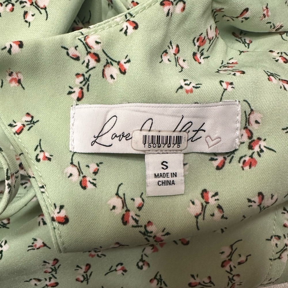 Love Juliet Floral Green Top - Picture 6 of 16